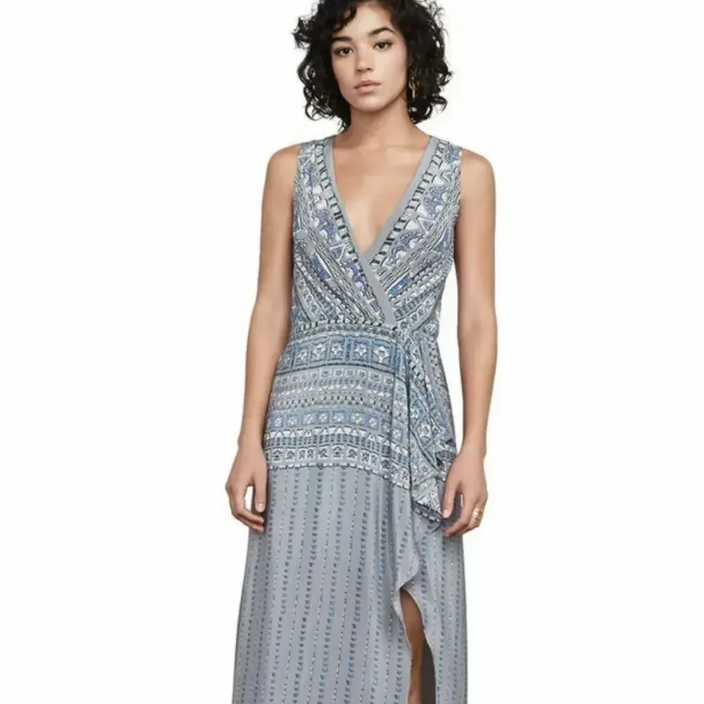 BCBGMAXAZRIA “KOKO” Maxi Dress Sleeveless Size 4 BNWT